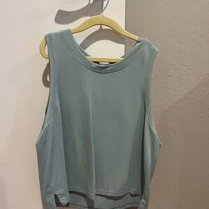 Sleeveless Teal Women's Top